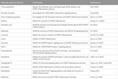 Advancements in research on the immune-inflammatory mechanisms mediated by NLRP3 inflammasome in ischemic stroke and the regulatory role of natural plant products